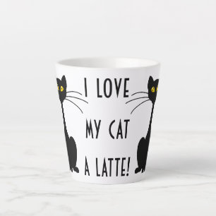 Tasse de Latte Félin - 12 oz.