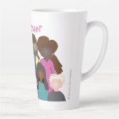 Tasse de Latte Féministe Girl Power (Droite)