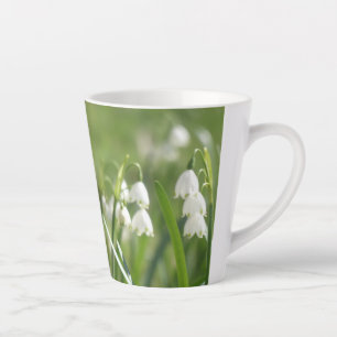 Tasse de Latte Flocons de Neige d'Été