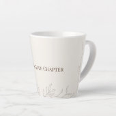 Tasse de Latte Just One More Chapter (Angle droit)