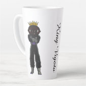 Tasse de latte King Vigota (Angle gauche)