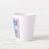 Tasse de latte KNOCK IT OFF (Devant)