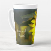 Tasse de latte "Lever et briller" (Angle gauche)