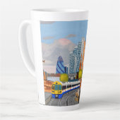 Tasse de latte London Overground (Angle gauche)