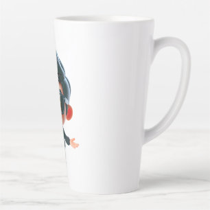 Tasse de Latte Minimaliste Confiance en la Nature