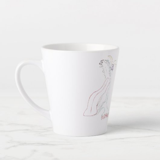 Tasse de latte "Monday Feeling" (Gauche)