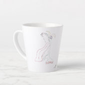 Tasse de latte "Monday Feeling" (Angle gauche)