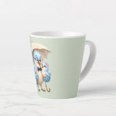 Tasse de Latte Papa Oiseau (Angle droit)