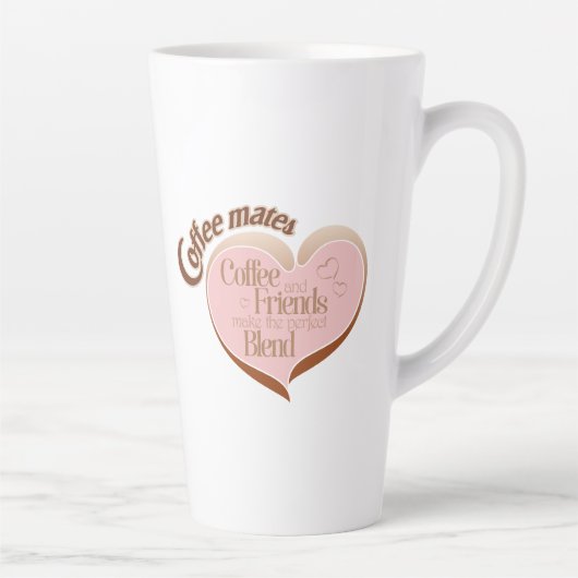 Tasse de latte pour compagnons de café (Droite)