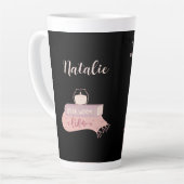 Tasse de Latte pour une Vie de Lecture Confortable (Angle gauche)