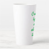 Tasse de Latte Rarement Rangée pour les Types Créa (Devant)