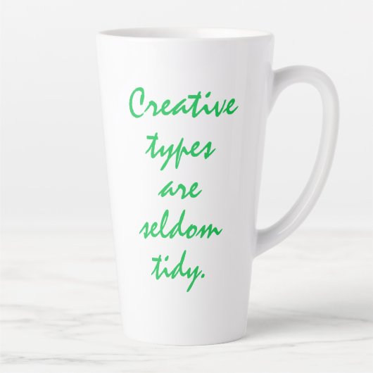 Tasse de Latte Rarement Rangée pour les Types Créa (Droite)