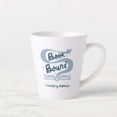 Tasse de latte reliée à un livre (Droite)