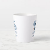 Tasse de latte reliée à un livre (Devant)