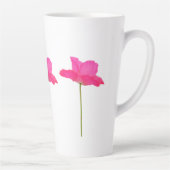 tasse de latte rose pavot (Droite)
