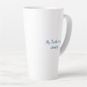 Tasse de latte Sat Nam (Angle droit)