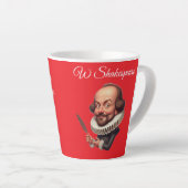 Tasse de Latte Shakespeare (Angle droit)