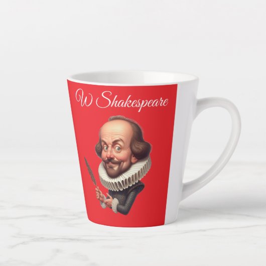 Tasse de Latte Shakespeare (Droite)