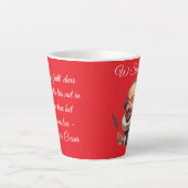 Tasse de Latte Shakespeare (Devant)