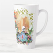 TASSE DE latte SONGMAO avec du texte à l'arrière (Droite)