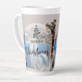 tasse de latte style noël  (Angle gauche)