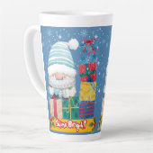 tasse de latte style Noël (Angle gauche)