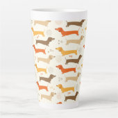 Tasse de latte teckel (Devant)