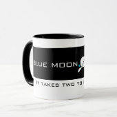 Tasse de l'aurore de lune bleue (Devant gauche)