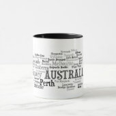 Tasse de l'AUSTRALIE (Centre)