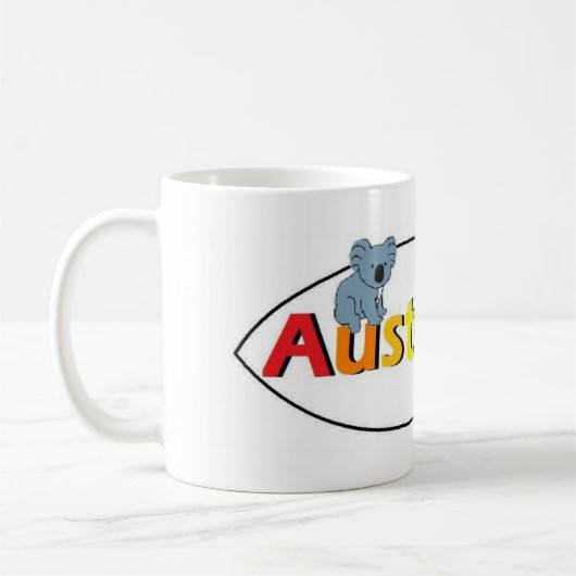 tasse de l'australie (Gauche)
