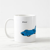 Tasse de l'Australie d'oiseau bleu double (Gauche)