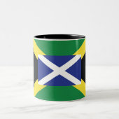 Tasse de l'Ecosse/de Jamaïque (Centre)