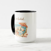 Tasse de lecture mignonne "Désolée, je suis prise" (Devant gauche)