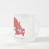 Tasse de l'écureuil 1 de livre par pouce carré (Devant droit)