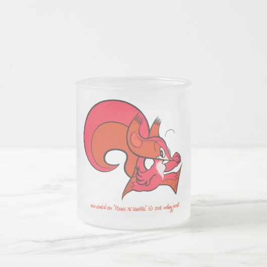 Tasse de l'écureuil 1 de livre par pouce carré (Centre)