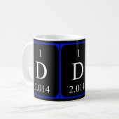 Tasse de l'élément 1a - deutérium (Devant gauche)