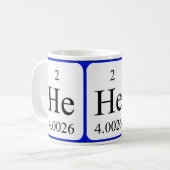 Tasse de l'élément 2 - hélium (Devant gauche)