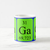 Tasse de l'élément 31 - gallium (Centre)