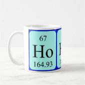 Tasse de l'élément 67 - holmium (Gauche)