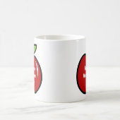 Tasse de l'enseignant avec pomme rouge | Conceptio (Centre)