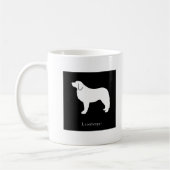 Tasse de Leonberger (noir) (Gauche)