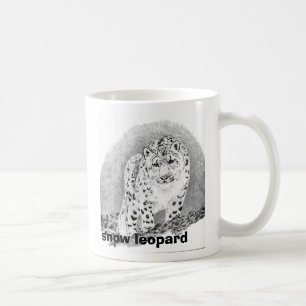 Tasse de léopard de neige