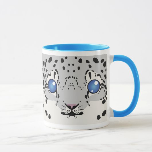Tasse de léopard de neige (CUB) (Droite)
