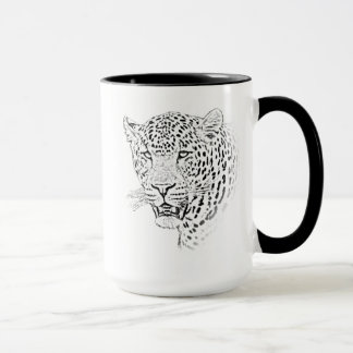 Tasse de léopard - série de l'Afrique