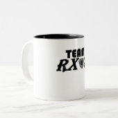 Tasse de l'équipe Rx3 (Devant gauche)