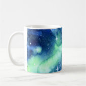 Tasse de l'espace de galaxie d'aquarelle (Gauche)
