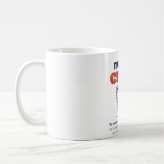 Tasse de lessive de gym drôle Je suis sur un cycle