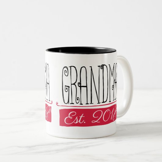 Tasse de l'est 2018 de grand-maman (Devant droit)