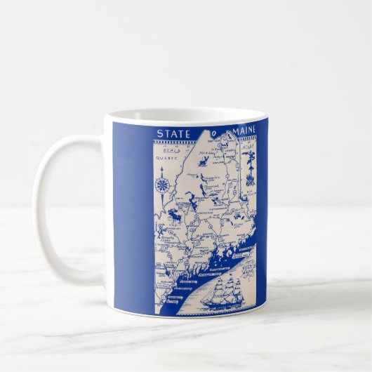 Tasse de l'État du Maine (Gauche)
