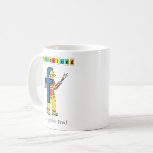 Tasse de Letterland | FF (Devant gauche)